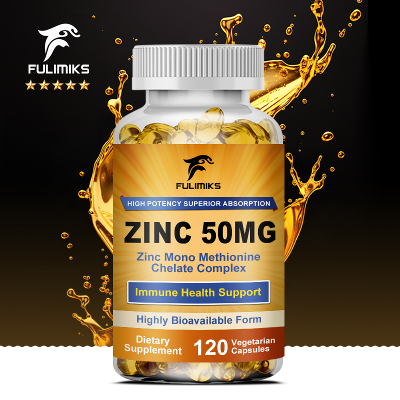 Zinc Supplement 50Mg - Kapsułki z czystego cynku premium 50