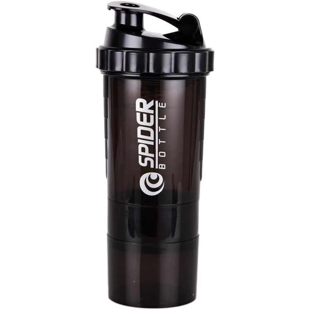 Protein Shaker Bottle - 3 warstwy shaker butelka proteinowa puder
