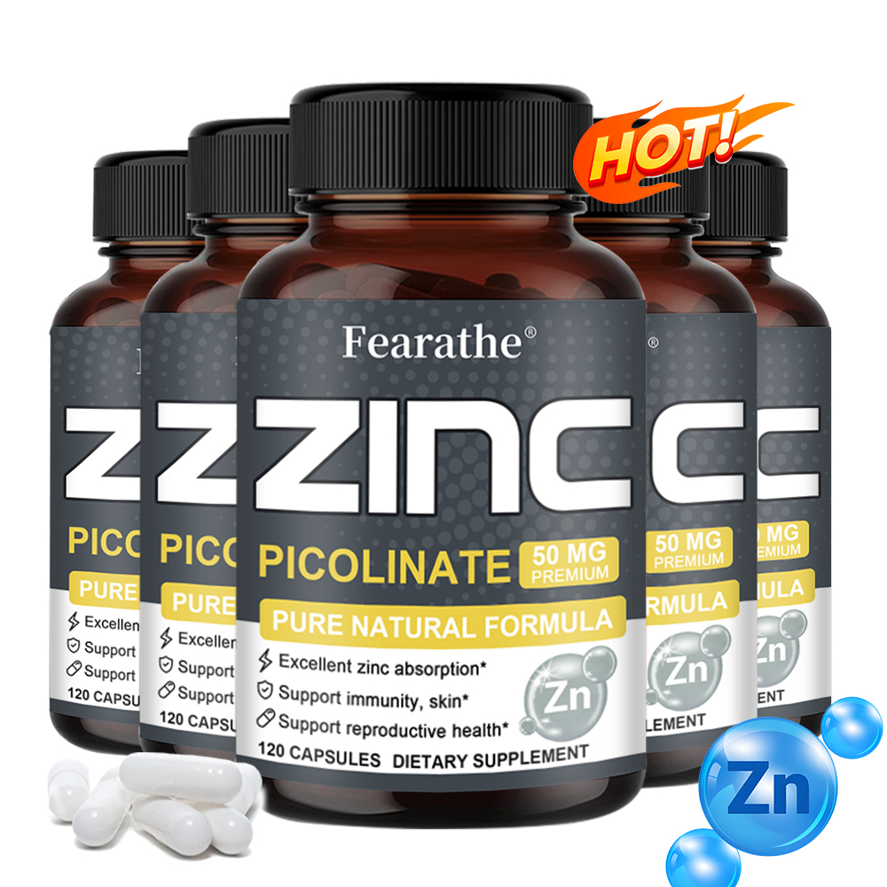 Zinc Supplement 50Mg - Cynk 50 mg - Suplement czystego