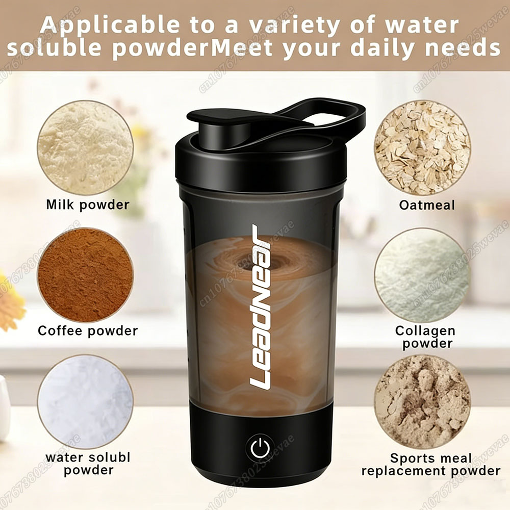 Protein Shaker Bottle - Nowy elektryczny kubek samomieszający 2026, shaker