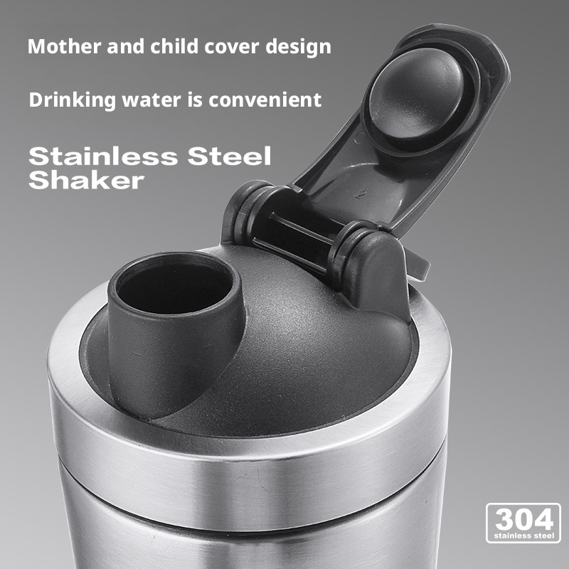 Butelka ze stali nierdzewnej d – Protein Shaker Bottle recenzja i cena