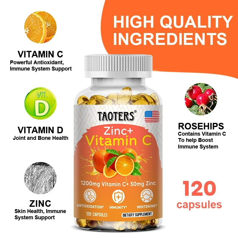 Suplement witaminy C i cynku w – Zinc Supplement 50Mg recenzja i cena