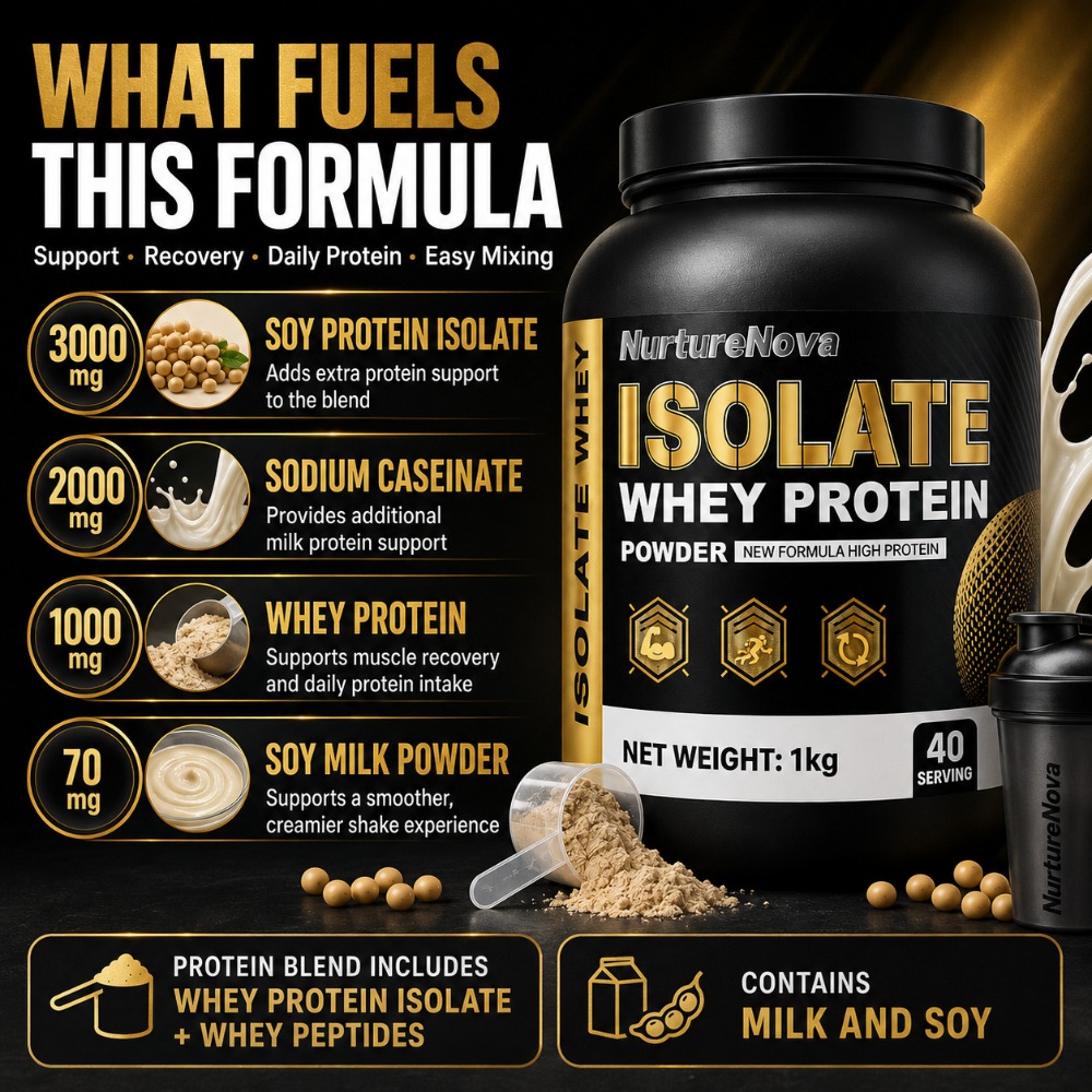 NurtureNova Isolate Whey Prote – Fitness Nutrition Whey recenzja i cena