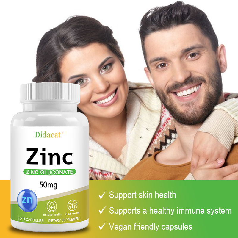 Kapsułki Glukonatu Cynku 50MG, – Zinc Supplement 50Mg recenzja i cena