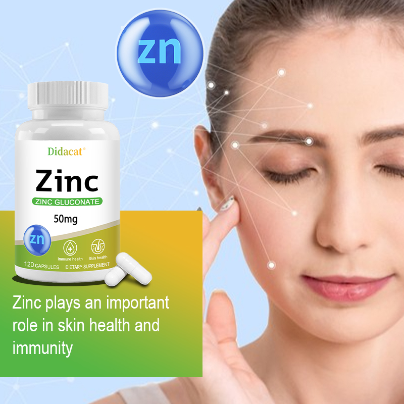 Kapsułki Glukonatu Cynku 50MG, – Zinc Supplement 50Mg recenzja i cena