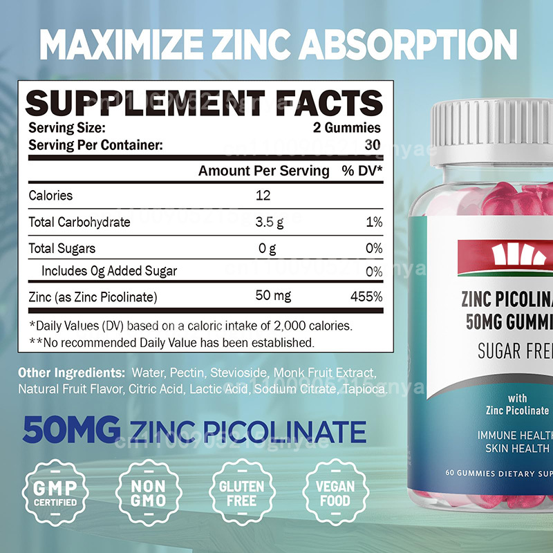 Suplement wspierający odpornoś – Zinc Supplement 50Mg recenzja i cena