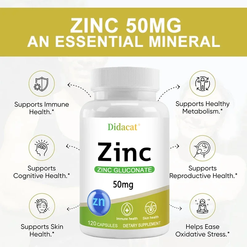 Cynk 50 Mg - z glukoniatem cyn – Zinc Supplement 50Mg recenzja i cena